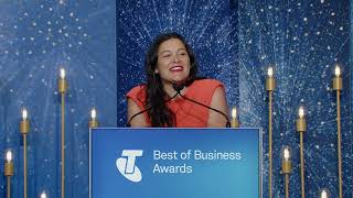 2023 Telstra Best of Business Awards NSW Promoting Sustainability Winner – FONZ [upl. by Alleinnad849]