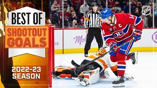 Best Shootout Goals from the 202223 NHL Season [upl. by Mannie]