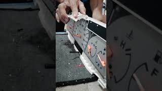 Isuzu Sportivo Panel Gauge repair subscribers mention diy [upl. by Savior345]