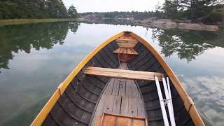 Albin Motor 021 in old swedish boat relaxing baltic ride [upl. by Ahseral]