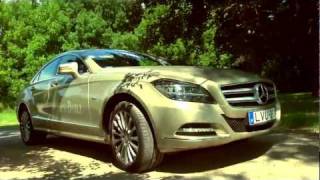 MercedesBenz CLS 350 CDI Blue Efficiency teszt [upl. by Banky]