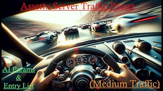 Assetto Server  Traffic Preset Medium Traffic What my settings are and how you can copy them [upl. by Charita]