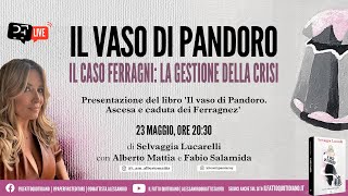 Selvaggia Lucarelli presenta quotIl vaso di Pandoro Ascesa e Caduta dei Ferragnezquot [upl. by Eidroj817]