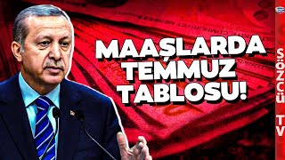 Emekli ve Memur Maaşında Yeni Tablo Erdoğanın Müjdesi Temmuzda Maaşlar Ne Olacak [upl. by Qirat610]