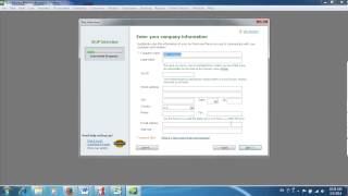 QuickBooks 03 How to Create a New Company [upl. by Pollak259]