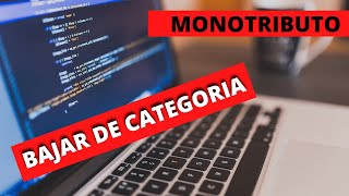 ☄️COMO BAJAR DE CATEGORIA MONOTRIBUTOtutorialesafip [upl. by Runstadler]