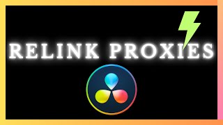 How to CREATE and RELINK camera Proxies in DaVinci Resolve Create Proxies inside DaVinci [upl. by Adnorahs240]