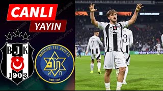 🔴 BEŞİKTAŞ TEL AVIV MAÇI CANLI İZLE  eFootball 21 Türkçe Oyunu [upl. by Mixam]