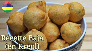 Recette Baja Mauricien en Kreol  Bhajia Special Ramadan [upl. by Som396]