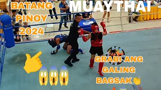 0NE ROUND LANG BAGSAK😱🔥📌BATANG PINOY 2024📌MUAYTHAI batangpinoy2024 everyoneシ゚ MuayThai [upl. by Dimmick482]