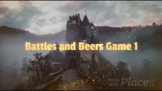 Battles and Beers 1Day 2024 Game 1 Sylvan Kin vs Northern Alliance Kings of War Battle Report [upl. by Etnoj]