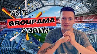 Visite du Groupama Stadium 🔴🔵 [upl. by Bunde]