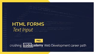 Crushing Codecademy PRO WEB DEVELOPMENT career path Challenge  Text Input [upl. by Egroej]