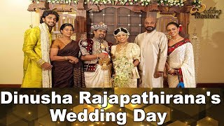 Dinusha Rajapathiranas Wedding Day [upl. by Adnotal550]