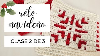 Teje conmigo esta Navidad 🧶🎄❤️ en vivo CLASE 2 de 3 [upl. by Jenifer299]