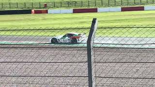 Donington Park 2024 British GT Weekend 2 Broken Ginetta [upl. by Sillek]