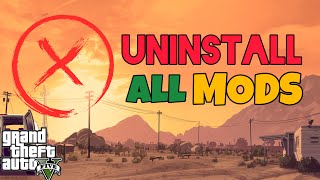 HOW TO DELETE ALL MODS FROM GTA 5  MODHQ  EASY MODDING GUIDE  TUTORIAL FOR BEGINNERS [upl. by Yecam23]