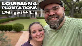 Exploring Plantations in Louisiana  Whitney amp Oak Alley [upl. by Gord]