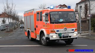 Auslaufender Dieselkraftstoff HTLF1625 FF MörfeldenWalldorf mit Dauerpressluft [upl. by Anaujait]