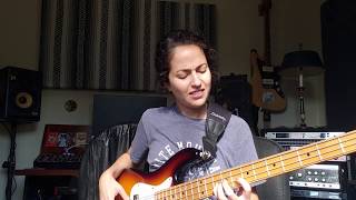 Bass Solo on G Blues [upl. by Leund]