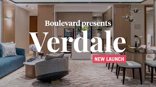 Verdale condo Take the showflat tour  Boulevard [upl. by Ecirpak]