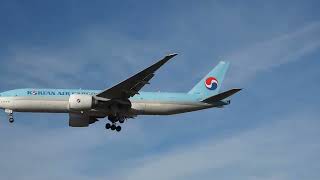 Korean Air Cargo 777300 from Seoul [upl. by Beffrey]