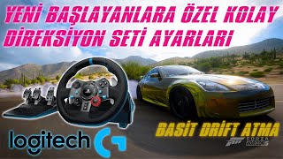 Forza Horizon 5  DİREKSİYON SETİ AYARLARI  Logitech G29  G923  DFGT  G27 [upl. by Barmen964]