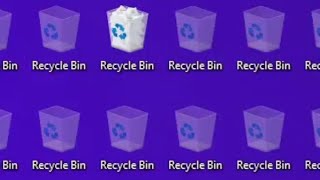 Corrupting Deleting Faking Recycle Bin [upl. by Naloc]