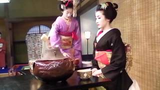 Wednesday April 4rth  Miyako Odori Tea Ceremony [upl. by Hesler537]