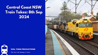 Central Coast NSW Train Takes 8th Sep 2024 [upl. by Avid]