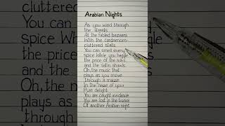 Arabian Nights Song by Will Smith Lyrics aladdin arabiannights willsmith lyrics [upl. by Peih]