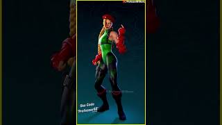 Fortnite Challenge Emote With Cammy Skin Thicc Tiktok 🍑😜😍 [upl. by Narayan]