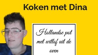 Hollandse pot met witlof uit de ovenKoken met Dina [upl. by Towne903]