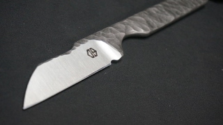 Knife making scalpel style wharncliffe [upl. by Elish994]