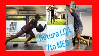 10 🔴 7to MES ⚠️ ¡¡Rehabilitación LIGAMENTO Cruzado Anterior y Meniscos 😭 LCA [upl. by Eluj800]