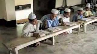 Boys Memorizing the Quran in a Rural Madrasah in Bangladesh [upl. by Atla886]