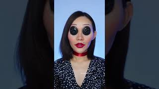 Coraline Other Mother Beldam Makeup Transformation  Aivee Kate shorts [upl. by Nohsad]