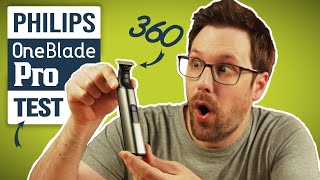 Philips OneBlade Pro 360 Test ► Was taugt der neue QP665130 in der Face amp Body Variante [upl. by Aicelet]