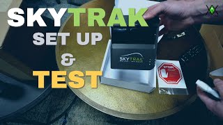 Setting up our NEW SKYTRAK GOLF Simulator  SkyTrak Test and Review  Inital Thoughts [upl. by Nirahs]