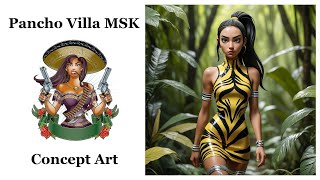 Fortnite Concept Art Tigress Jungle [upl. by Tedmund]