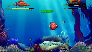 Feeding Frenzy Gameplay 🐟 Xbox 360  Fun food chain [upl. by Waldemar]