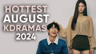 14 Hottest Korean Dramas To Watch in August 2024 Ft HappySqueak [upl. by Kcuhc]