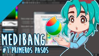 1 Tutorial Medibang Primeros pasos 💕│ NolightArtist [upl. by Cheffetz]