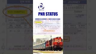 PNR EnquiryPNR Status of IRCTC Train Tickets Train Ticket Kaise Check Karen [upl. by Grayce]