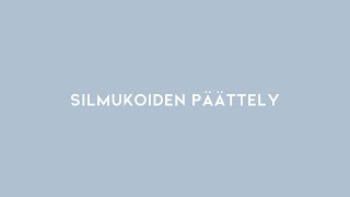 Silmukoiden päättely quotTavallinenquot tapa puikolla ylivetäen [upl. by Enautna]