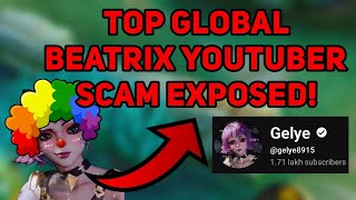 GLOBAL BEATRIX YOUTUBER GEYLE REALITY EXPOSED MOBILE LEGENDS MLBB [upl. by Anoniw3]