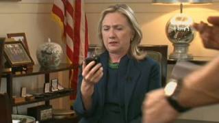 Hillary Clinton learns of Gadhafis capture [upl. by Amadas701]