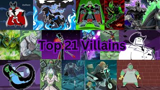 Top 21 Danny Phantom Villains A Deep Dive into the Series Most Memorable Antagonists [upl. by Arlen600]