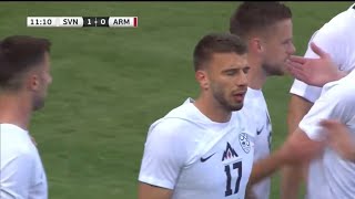 Slovenia vs Armenia 21 Josip Ilicic amp Jan Mlakar score in win for Slovenia Match recap [upl. by Adams]