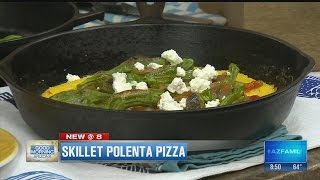 Skillet polenta pizza [upl. by Perron572]